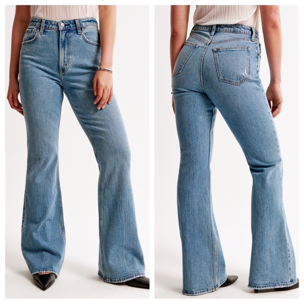 Abercrombie & Fitch Women's Blue Jeans